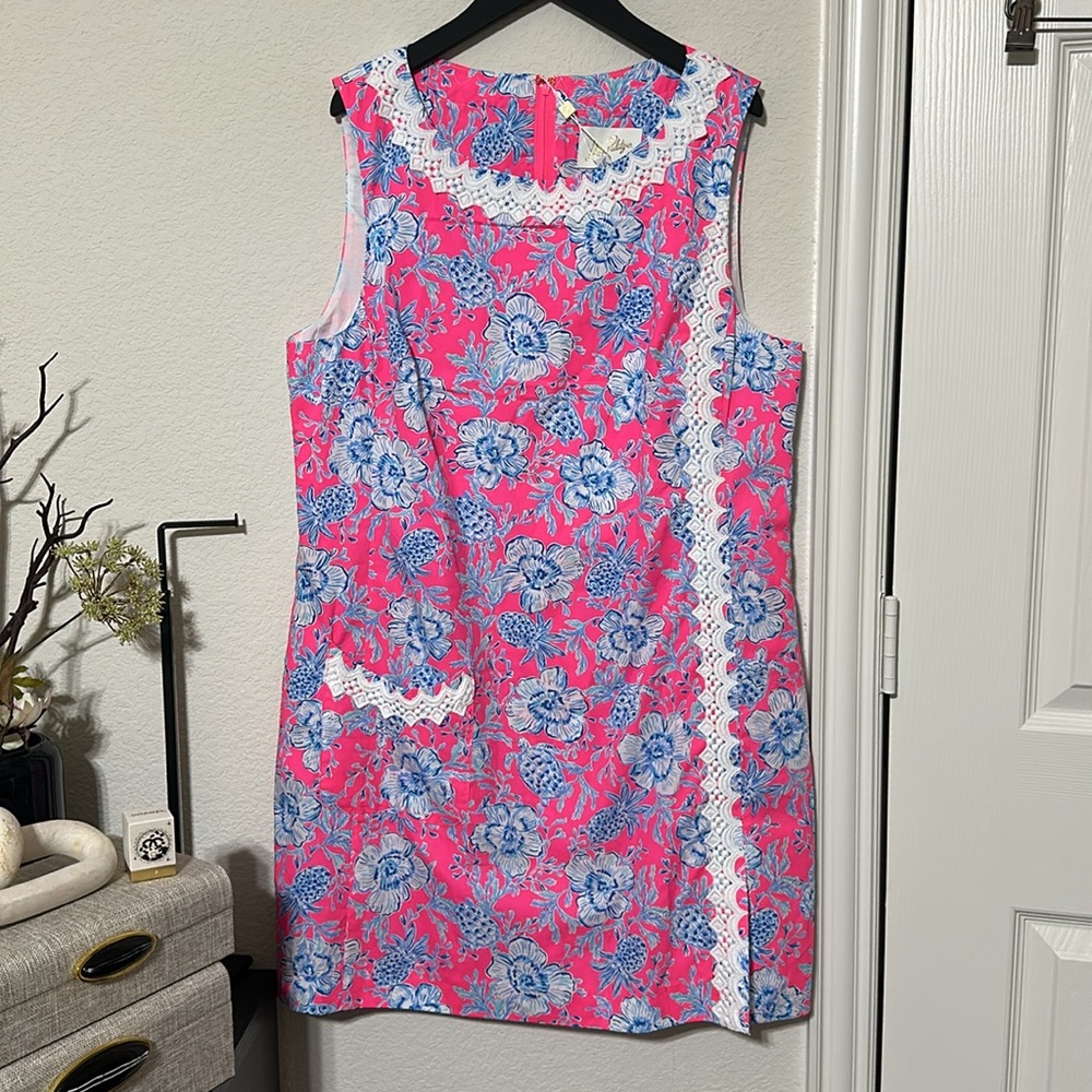 NWT Lilly Pulitzer Ginge Floral Shift Romper - Picture 12 of 16